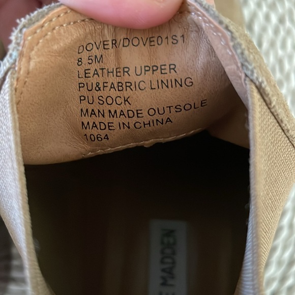 Steve Madden Dover Suede Ankle Bootie - 8.5 - Picture 4 of 6